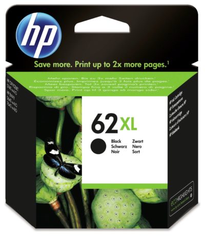 HP 62 C2P05AE XL High Yield Original Black Ink Cartridge